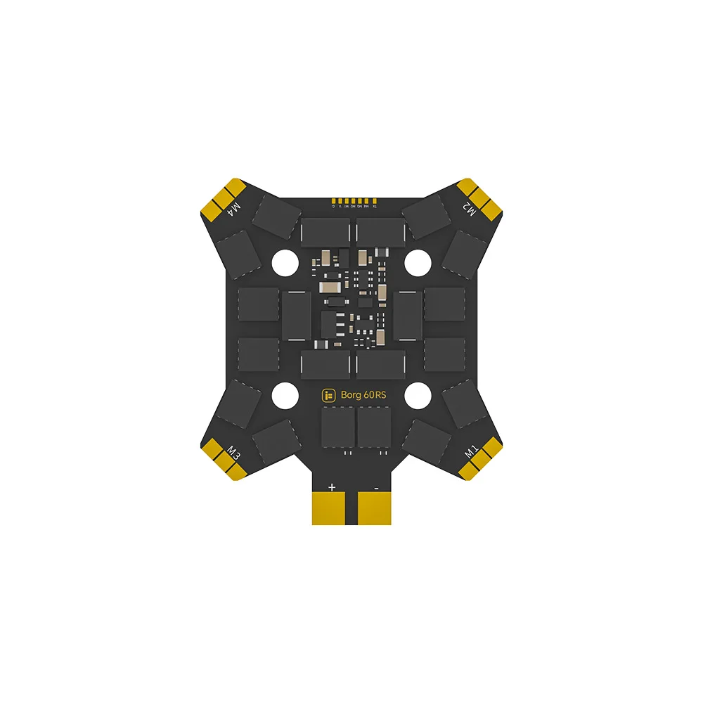 iFlight Wing Flying Borg 5S Controle de vôo 60RS ESC 3-8S Racing Flying Tower, receptor embutido