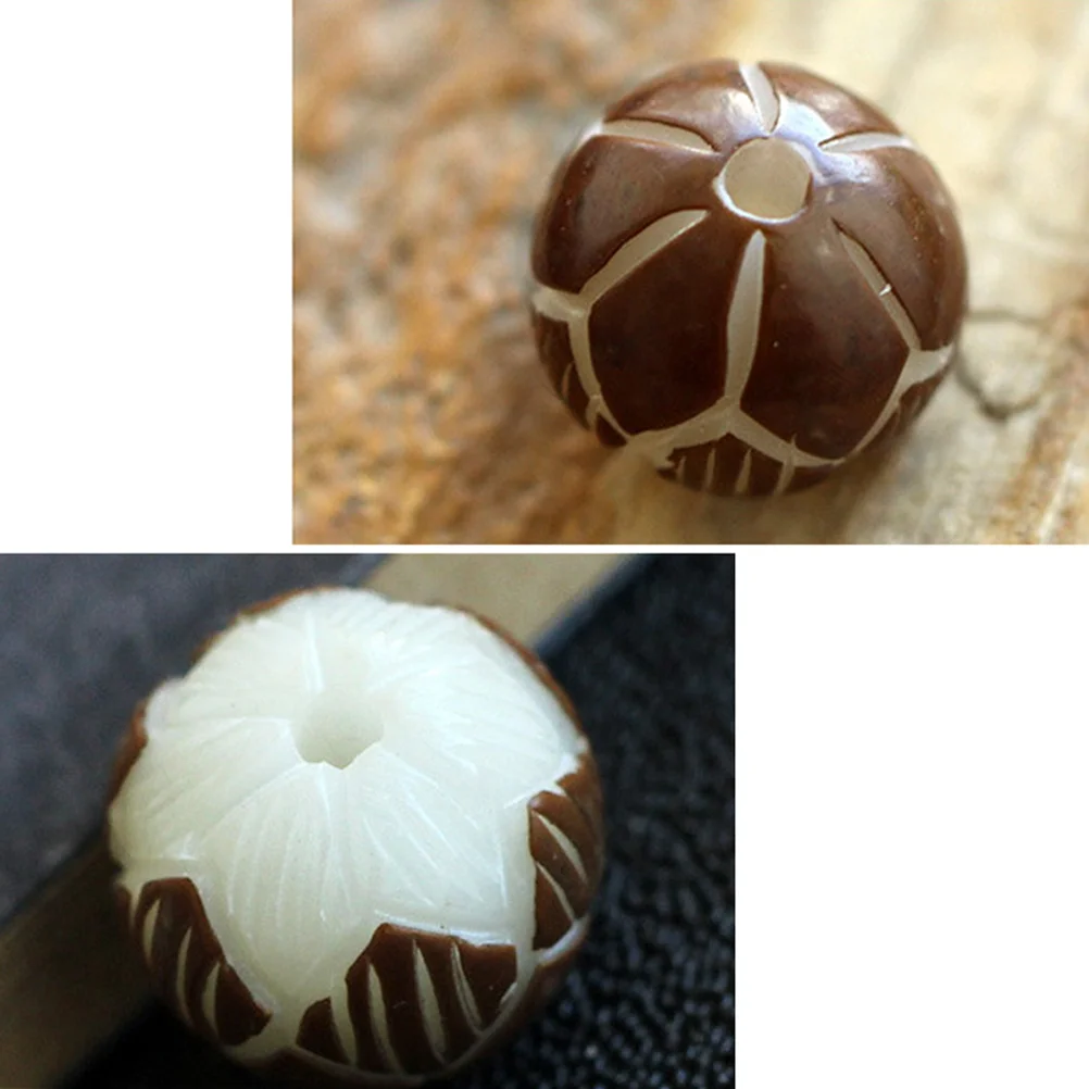 

10Pcs DIY Intelligence Lotus Beads Bodhi Spacer Improve Hand Eye Coordination Jewelry Making Craft Lotus for Jewelry Making