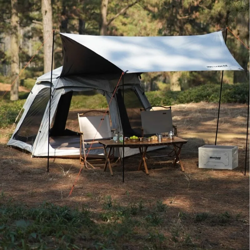 

Большой космический солнцезащитный козырек, палатка для кемпинга, пикника, непромокаемые складные шестиугольные палатки, удобные товары для кемпинга на ночь