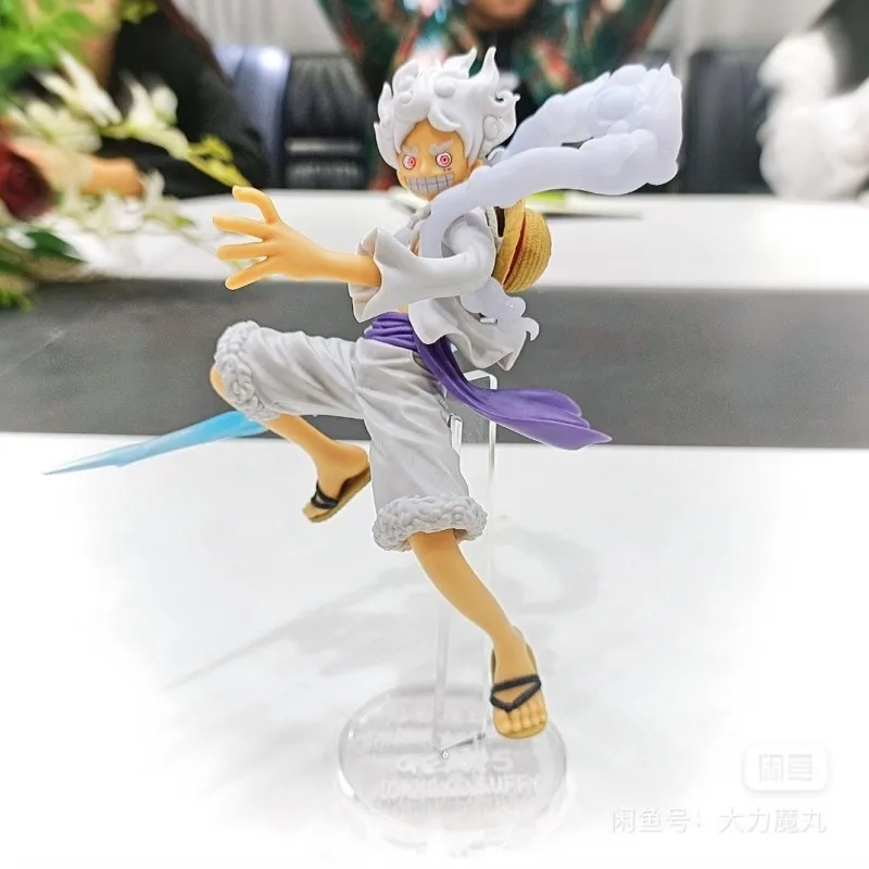 

Original Genuine One Piece Dxf The Grandline 15cm Luffy Gear 5 Mini Toys Model Anime Decoration Collection Figurine