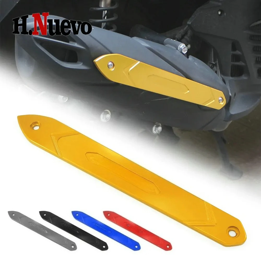 Motorcycle For YAMAHA NMAX155 NVX155 AEROX155 2020-2024 Exhaust Pipe Housing Anti-scald Shell Decorative Protective Cover