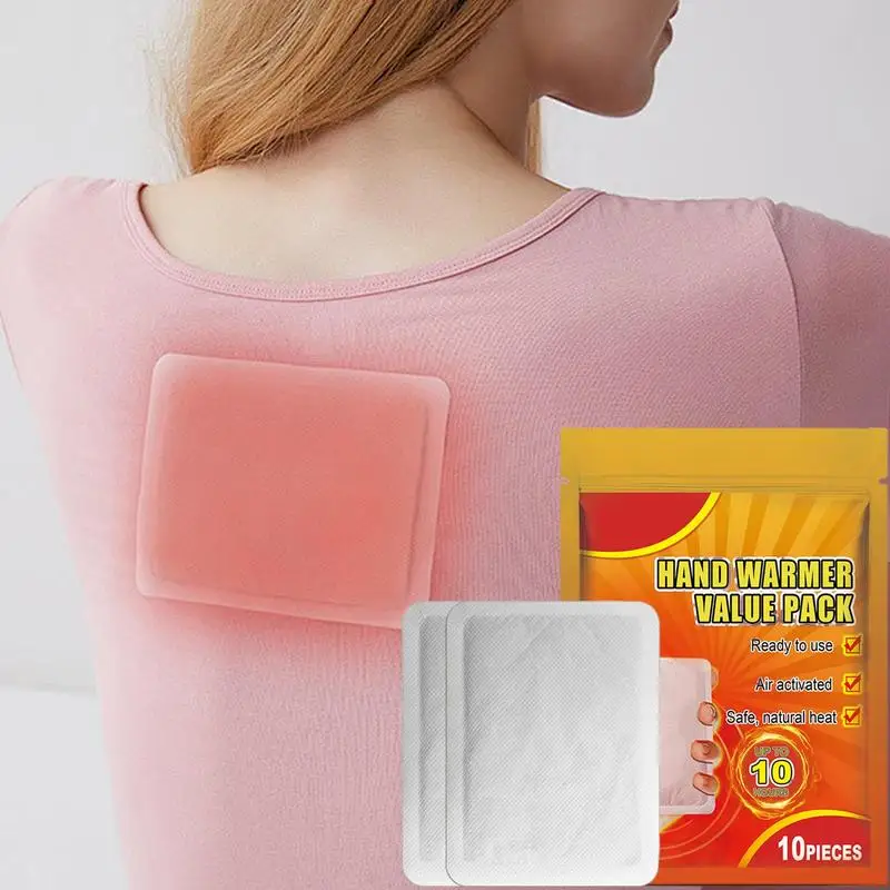 Stick On Body Warmers Long Lasting Adhesive Backing Heat Warmer Patch Body Warmers Patches Instant Heating Pad Portable Adhesive