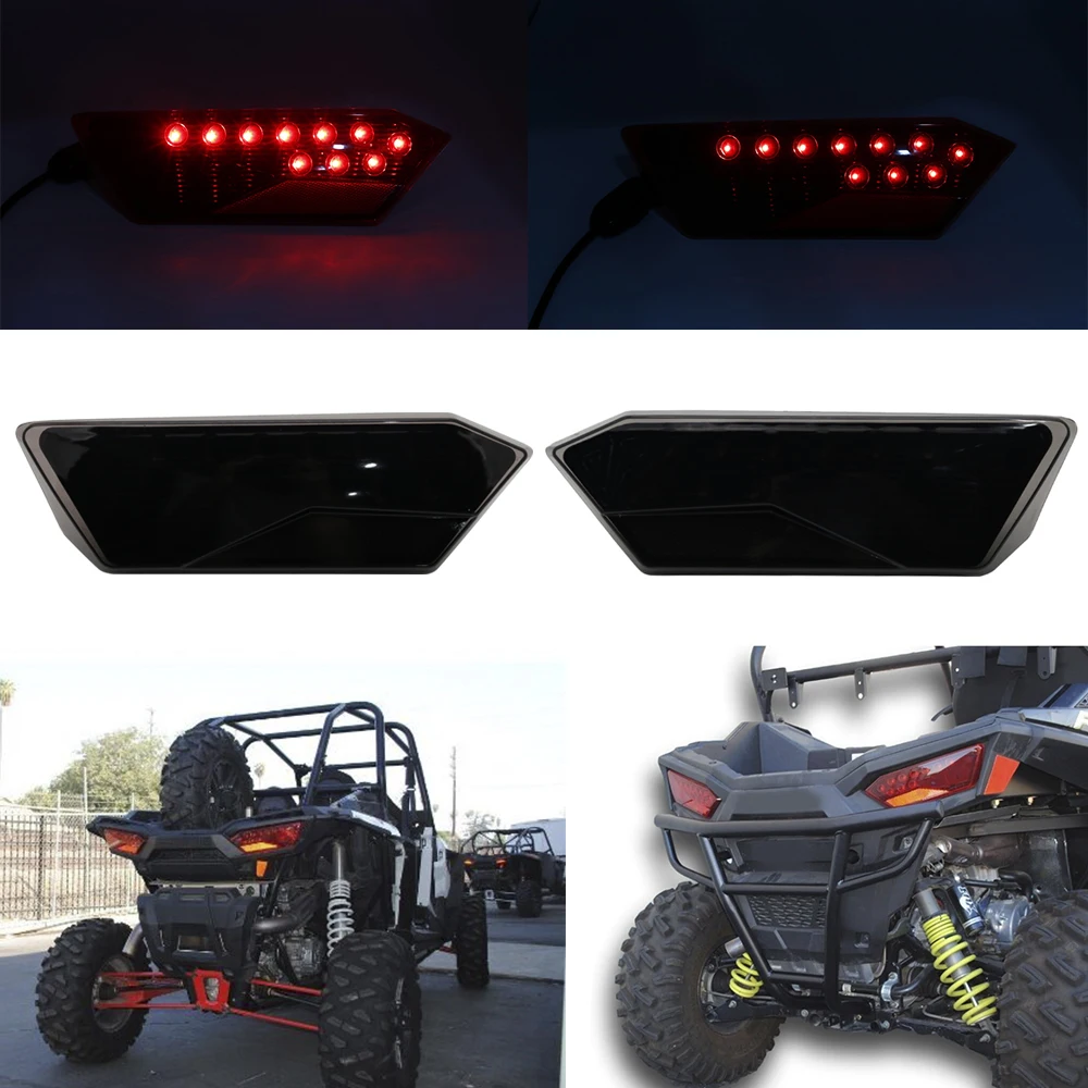 

For 2014-2017 POLARIS RZR 1000 XP Red Taillight Rear Break Lamp For 14-15 Polaris RZR 900 XP 1000