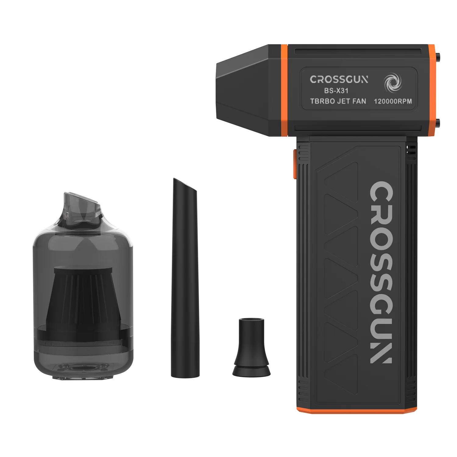 

Ultra versatile Cross Cordless Rechargeable Portable Blower Cordless High Power Brushless Turbo Fan for Car Home Industrial Clea