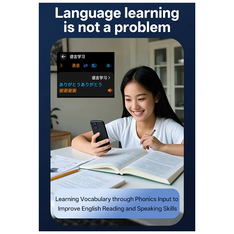 N82R T22 Smart Translator Offline Voice Translator 142 Languages Wifi Real-Time Translator Without Internet Translation Stick