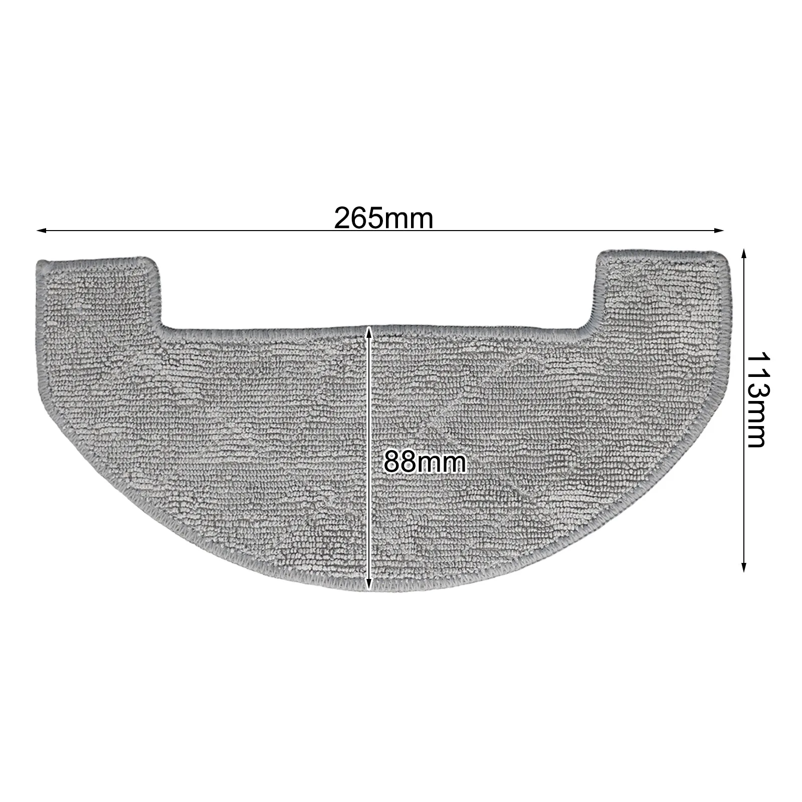 4/10 Packs For MONSGA MS1 MAX Robot Vacuum Mop Cloths Microfiber Replacement Pads Easy To Install