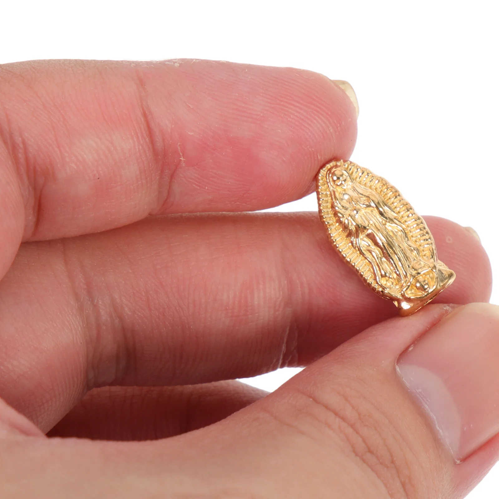 

60Pcs Delicate Mary Shaped Charms DIY Necklace Earrings Bracelet Jewelry Making Supplies Necklace DIY Charms Mary Pendants