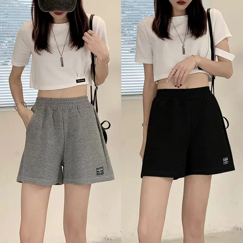 Short élastique anti-usure pour femme, short d'été fin à séchage rapide, adapté pour la course à pied, le fitness et les loisirs, nouveau, 2024