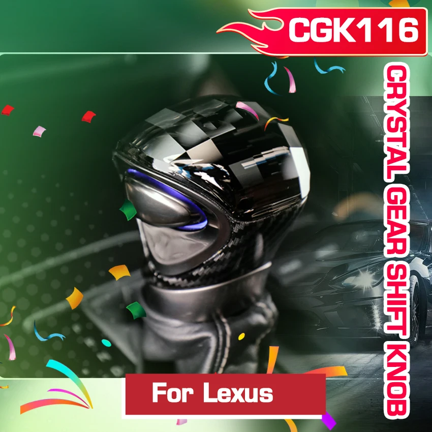 

Customize Your Lexus ES IS NX RX with Crystal Gear Shift Knob - Stylish Car Accessories Modification