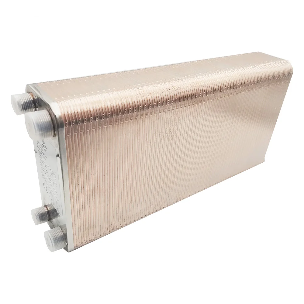 

120 Plates stainless steel heat exchanger Brazed plate type water heater SUS304 Brazed floor radiator 41.5*9.5*21cm