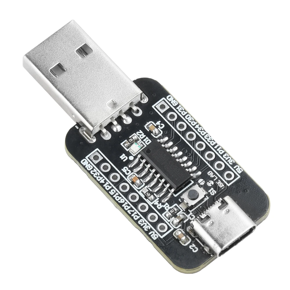لوحة تطوير CH552G لوحة أساسية 8051 WCH Micro USB Type-C مجموعة مكونات إلكترونية متحكم صغير