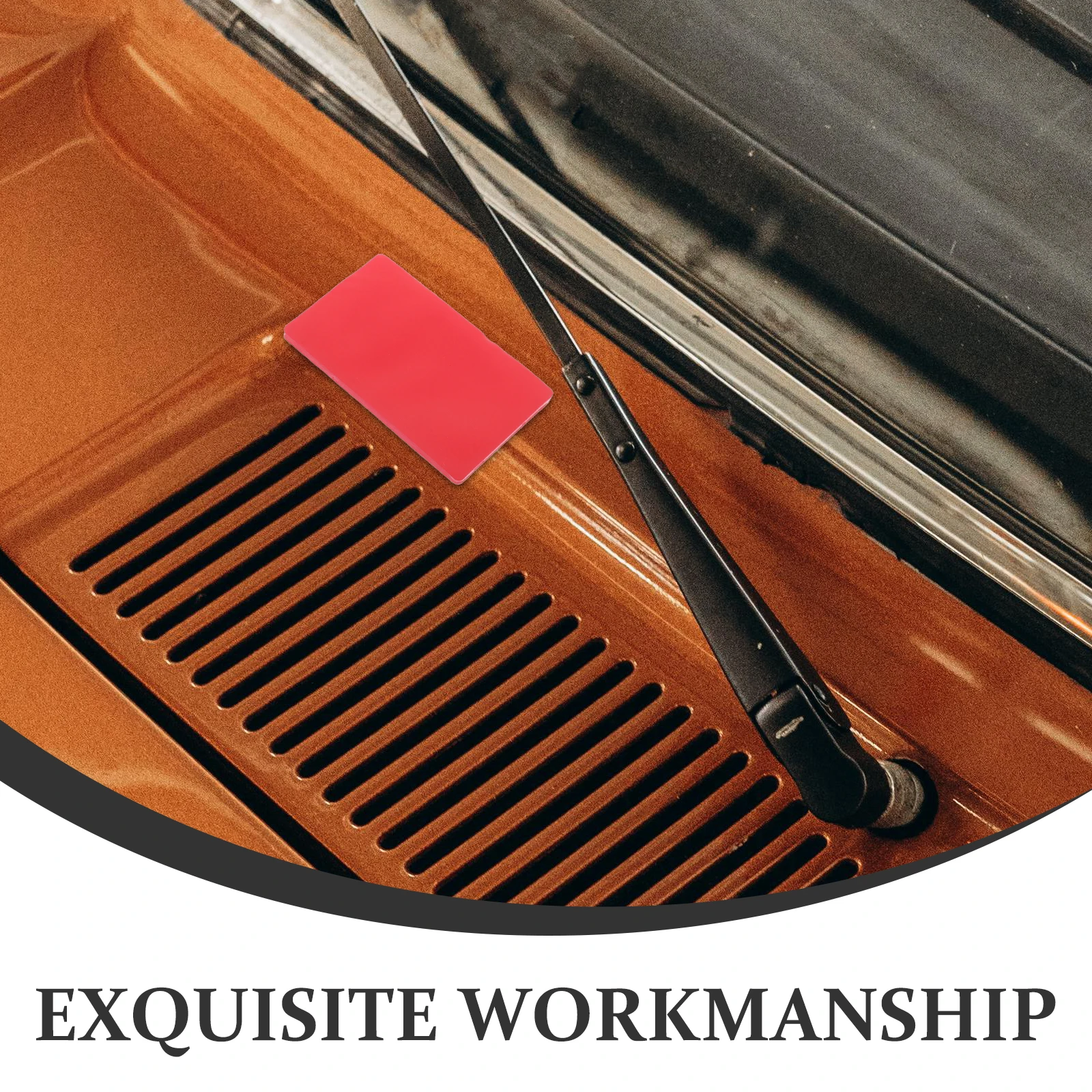 

Wiper Sensor Film Auto Rain Detection Pad Induction Red Universal Fit Car Windshield Replacement Parts Extended for Vehicles