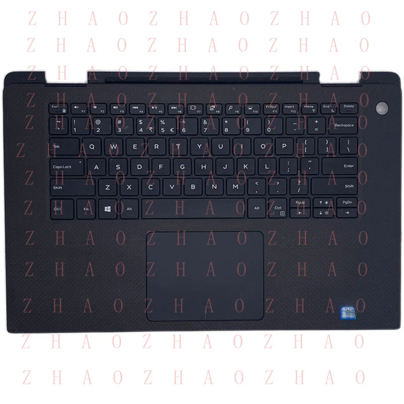 

L+ для Dell XPS 15 9575: Корпус (C-чехол) с подставкой для рук, клавиатурой и тачпадом