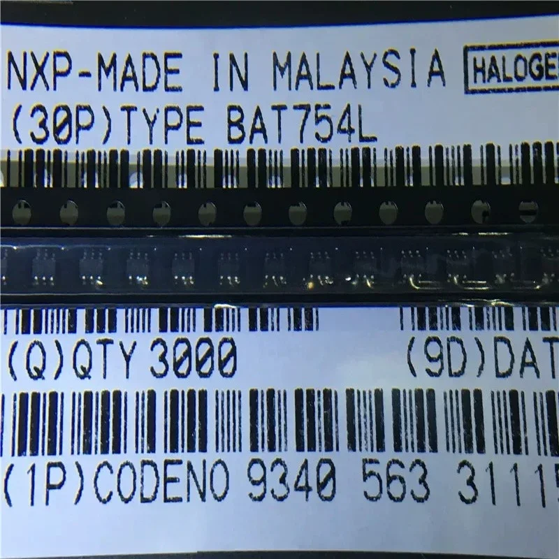 10pcs BAT754L BAT754 silk screen L1T SOT363 new imported original, can be shot directly, sample