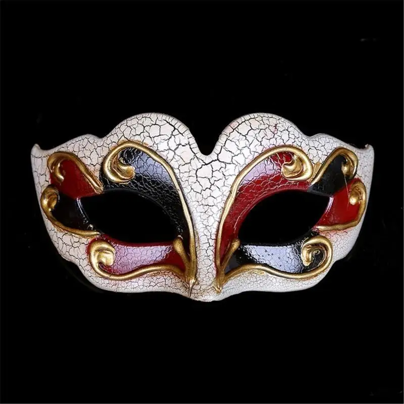 39BB Masquerade Half Face Mask Halloween Eyemask Half Face Mask Masquerade Costume Accsessory for Women Men Proms Party