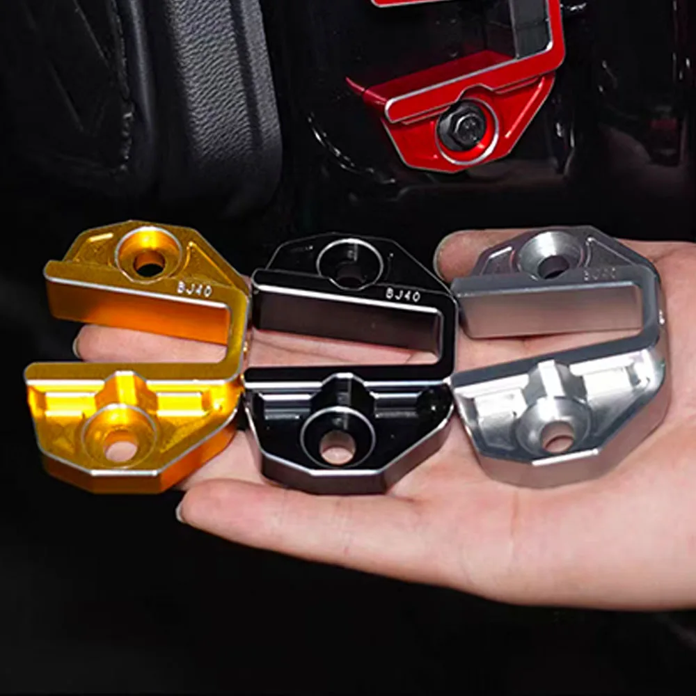 For BAIC BJ40 2024-2026 Tailgate Limiter Aluminum Alloy Anti‑Sag Rear Door Stopper Anti‑Rattle Car Mod Parts