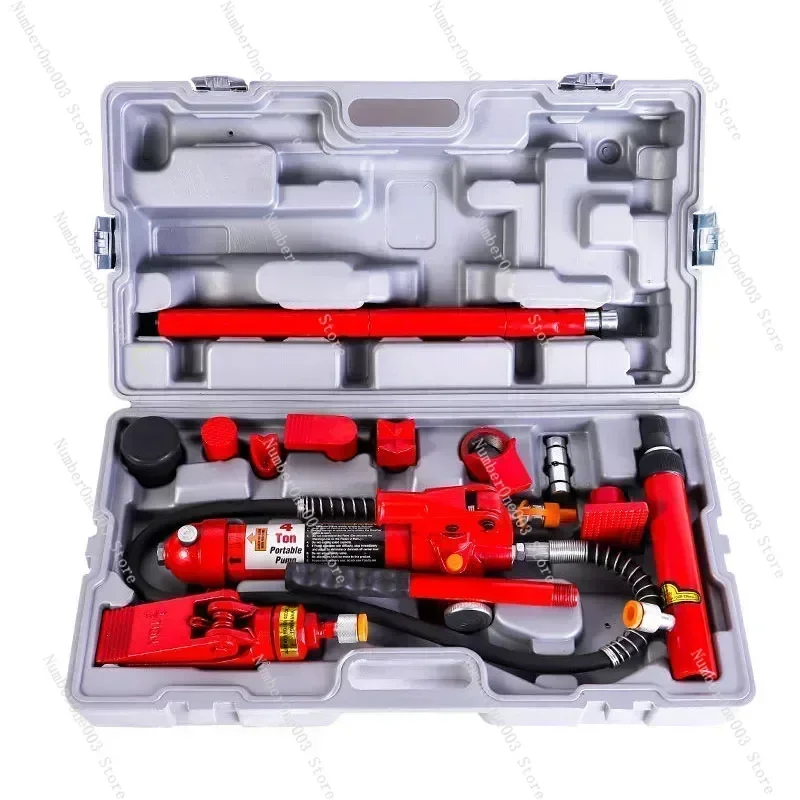 Vigorously Separate Jack Car Shape Maintenance Tool Hydraulic Jack 4T Lifting Weight, Portable Design Manual Lift