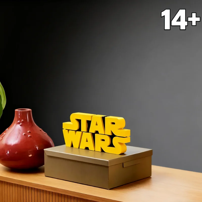 MINISO جديد 700 قطعة 75407 الطوب المدمج حرب الفضاء شعار اللبنات ثلاثية الأبعاد الحلي لعبة الطوب البناء هدايا عيد الميلاد