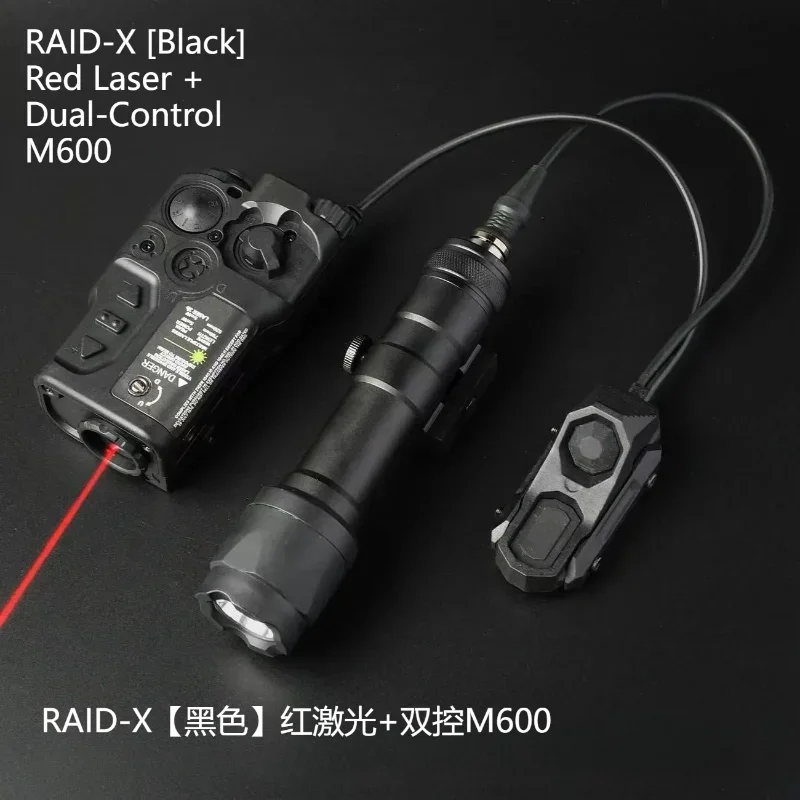 Dual Control Hobby Model Lighting Combo Adjustable Illumination Module & Bright LED Torch with Dual Wired Switches