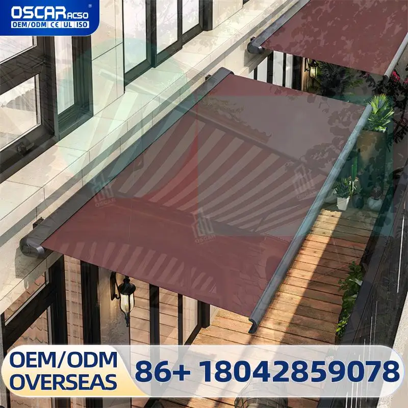 

Luxury Classic Outdoor Folding Electric Retractable Aluminum Awning for Garden Patio Beach Retractable Awning