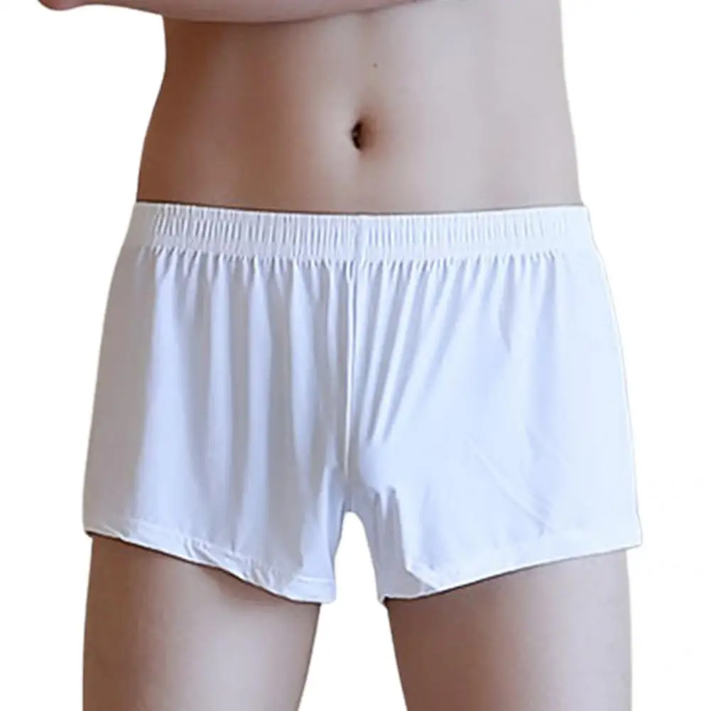 Boxer Underwear  Durable Fine Seaming Boxer Brief  Sweat Absorbing Men Underpants