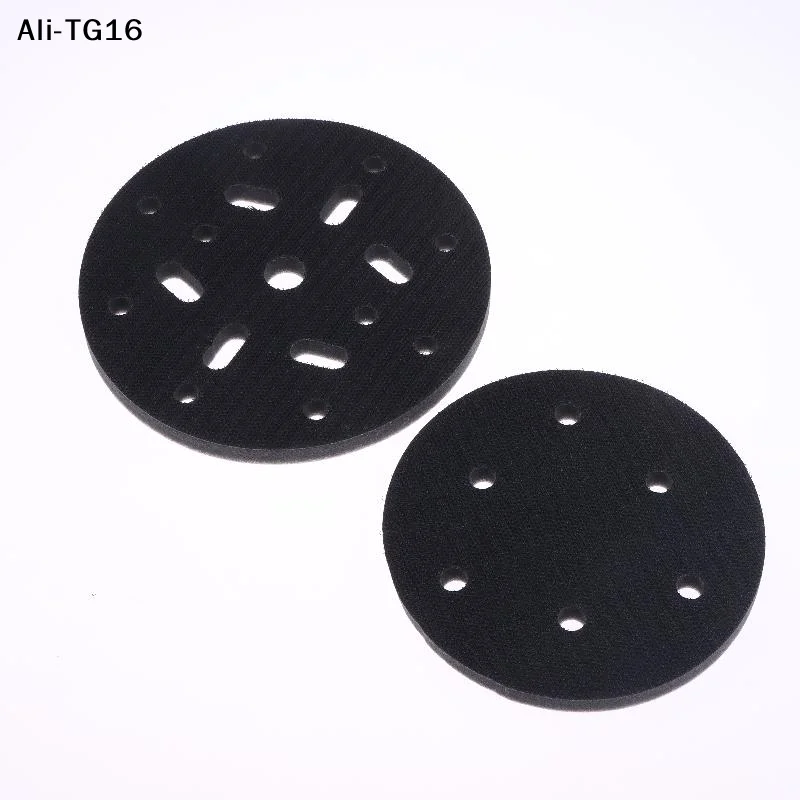Picture 4: 【A6t】Interface Pad 5 Inch 6 Holes Hook And Loop Soft Sponge Cushion Buffer Pads For Sanding Disc Orbital Sander Pads
