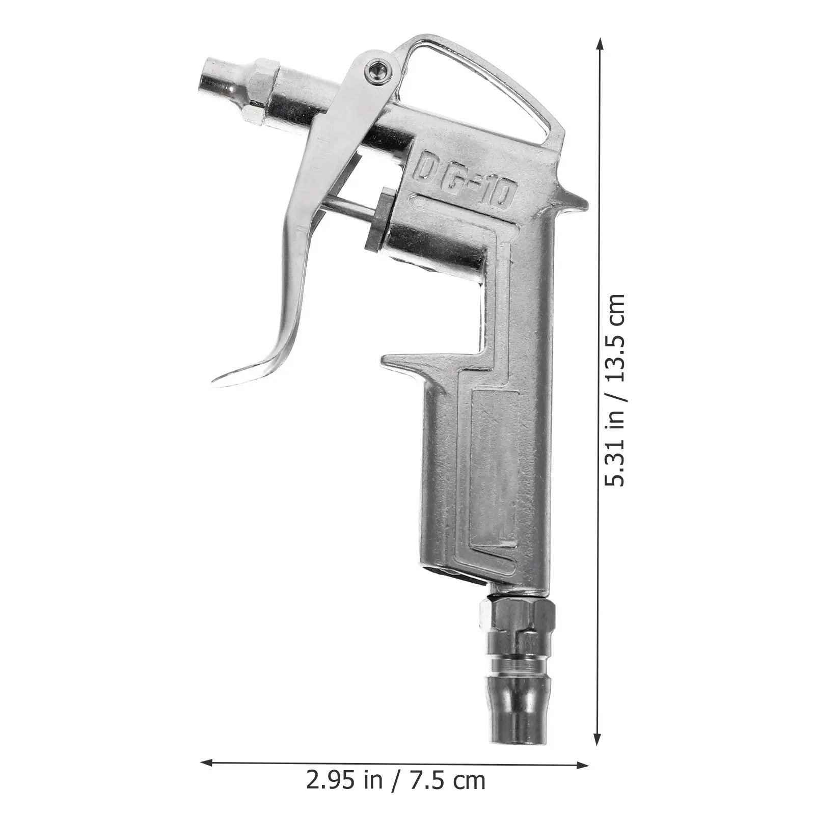 High Flow Dust Blowing Tool Air Blower Pneumatic Tool Car Maintenance Chassis Mechanical Dust Removal Air Compressor Accessories view 5