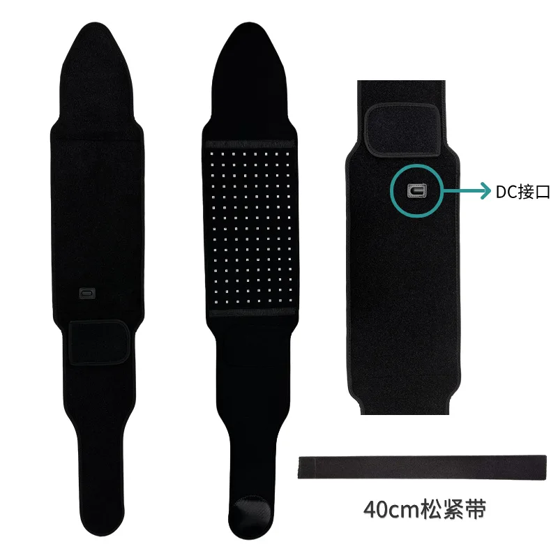 

LED red light, infrared, hot compress, palace warming belt, waist massage
