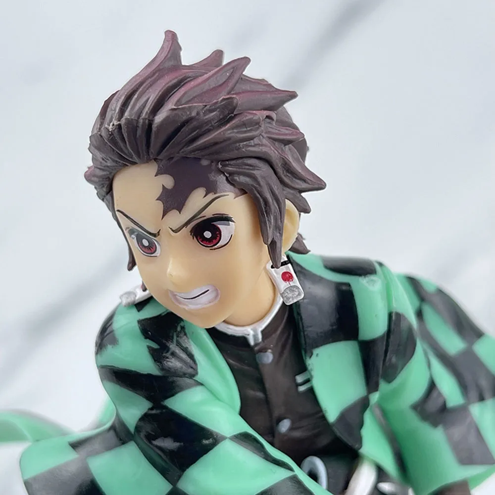 18cm Anime Kimetsu No Yaiba Figure Action Kamado Tanjirou Figuarts Figure Demon Slayer Tanjiro Kamado Parts Replacement Doll Toy