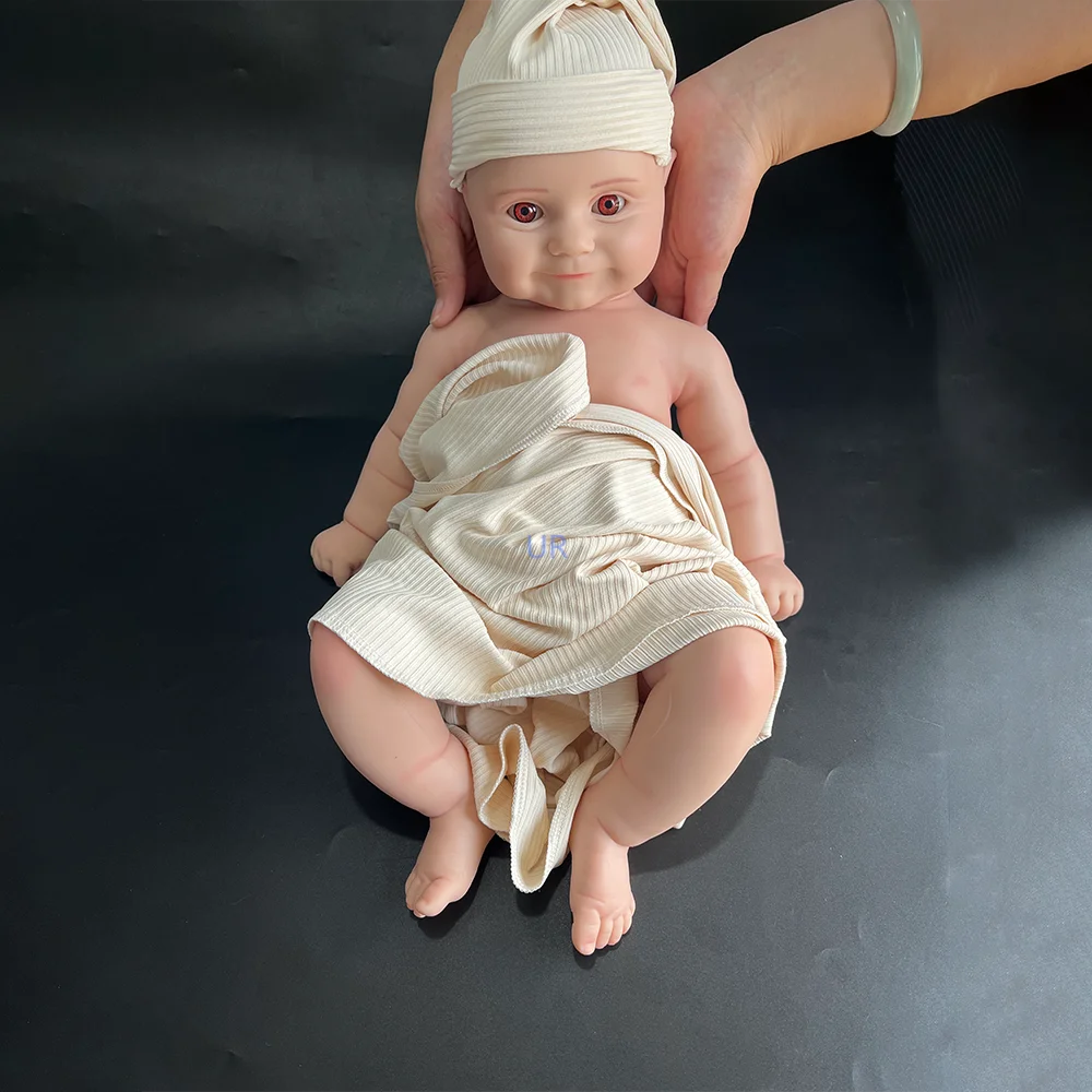 

20 Inch 50CM Full Soild Silicone Reborn Baby Girl Artist Painted Like Real Baby Washable Newborn Bebe for Collector Toys