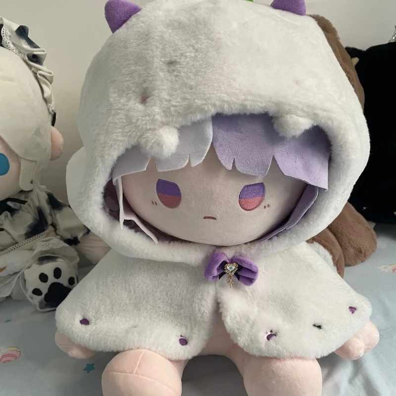 40cm Anime Attributes Sigma Kawaii Cosplay Sit-upright Soft Cotton Doll Body Cartoon DIY Dress Up Clothing Toy Figures Fans Gift