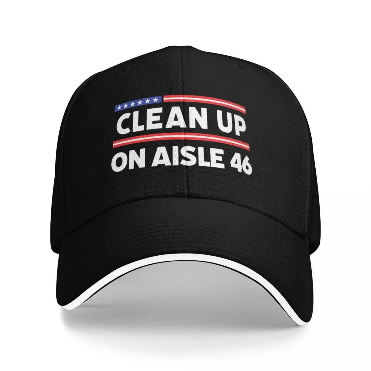 

Clean up on aisle 46 Baseball Cap Luxury Cap New Hat For Women Men's