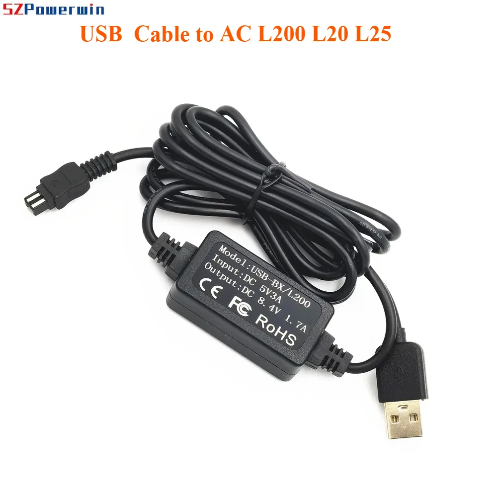 AC-L200 AC-L25A AC-L25B AC-L25C 5 В USB-кабель питания для камеры Sony Cyber-shot Handycam DCR-IP DVD HC SR PC HDR-HC UX DCR AC-L200 AC-L25A AC-L25B AC-L25C 5 В USB-кабель питания для камеры Sony Cyber-shot Handycam DCR-IP DVD HC SR PC HDR-HC UX DCR