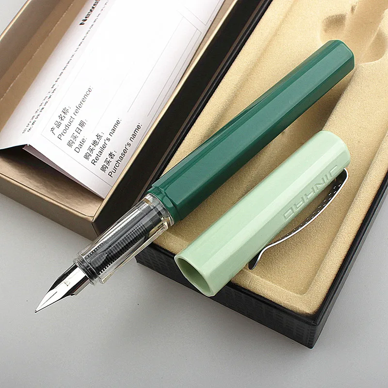 New JINHAO Fountain Pen EF /F Nib Stationery Office School Supplies Writing Gift Ink Pen