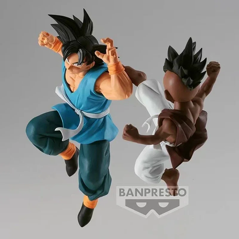 Bandai Genuine Dragon Ball Figure Toys Match Makers Competitor Son Goku VS Uub Anime Action Model Decoration Children's Gifts