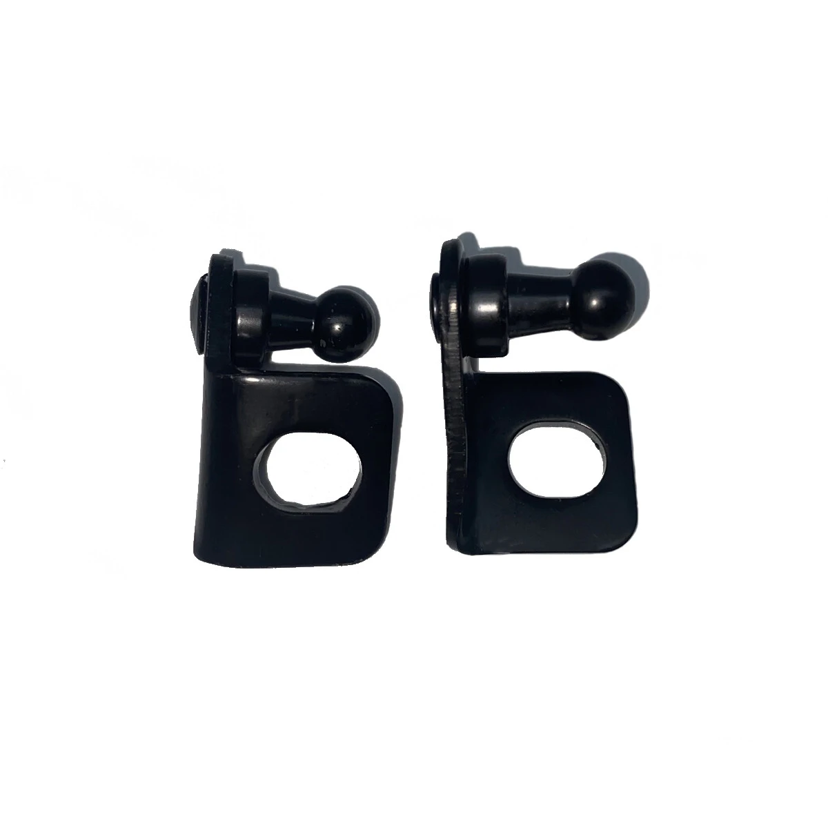 2Pcs Universal 10mm Car Ball Stud Mounting Brackets Connector for Gas Spring Struts Lift Support Shock