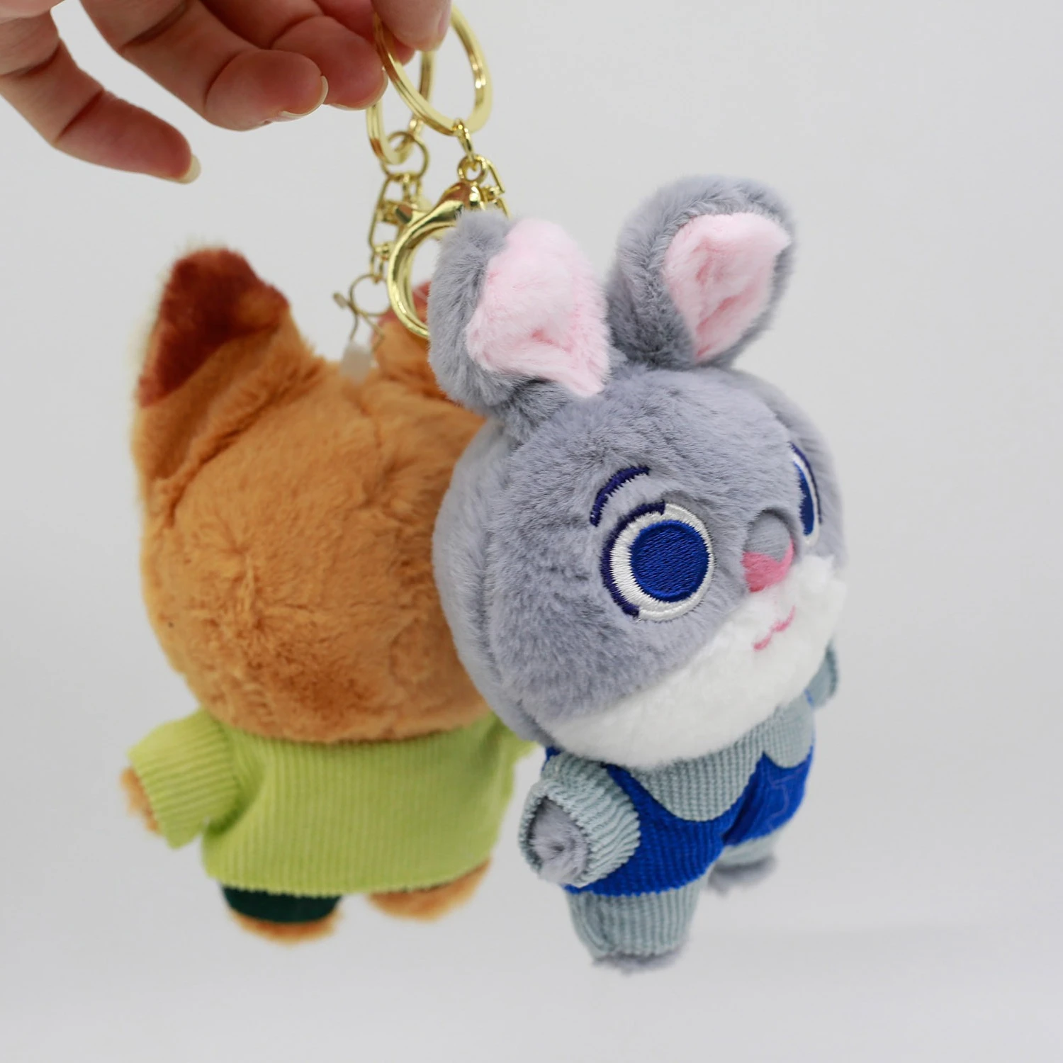 ZOOTOPIA Animal Plush Pendant Doll Toy Stuffed Keychain Backpack Bag Ornaments Cute Judy Nick Fox Rabbit Kids Christmas Gifts