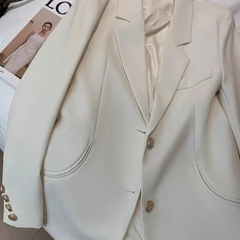 Kawaii فتاة الموضة مثير الربيع والخريف منتصف طول دعوى سترة طويلة الأكمام معطف طالب الكرتون ملابس نسائية عادية البدلة #2