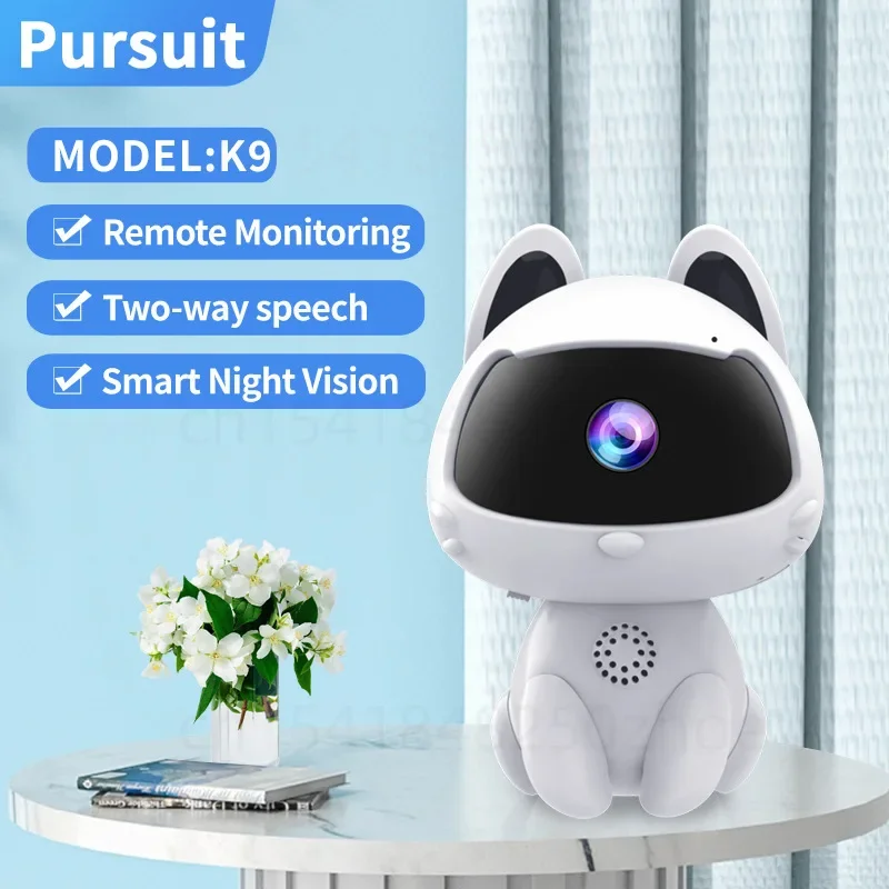 

Lovely Mini HD Camera WIFI Voice Remote Video Calls Home Intelligent Monitoring Night Vision Surveillance Indoor Baby Monitor