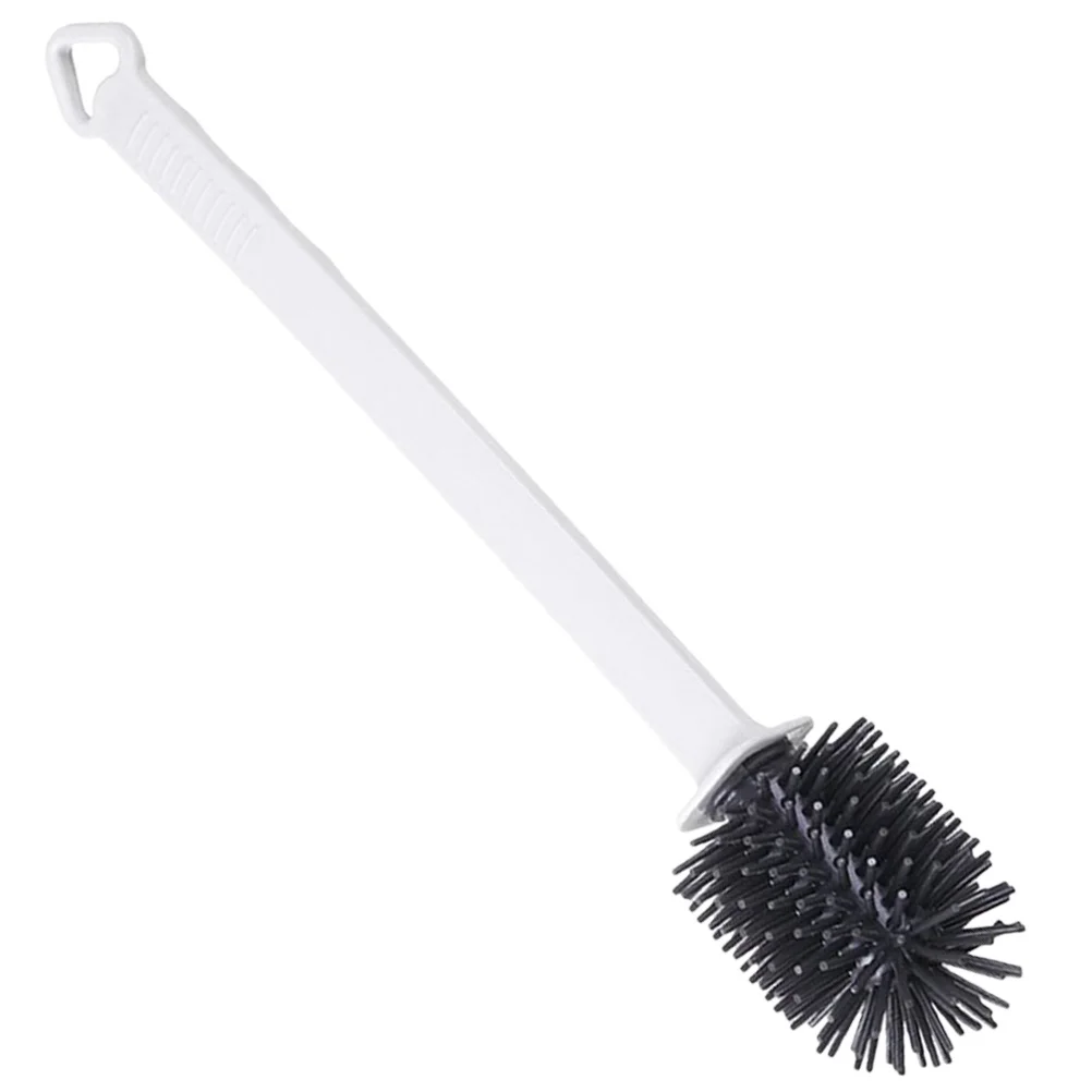 

Toilet Bowl Brush Set Long Handle Bathroom Cleaning Supply Plastic Stain Remover Hanging Storage Non-Slip Grip Versatile