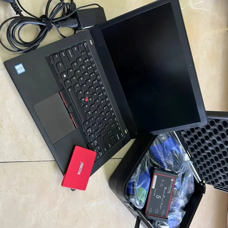 Dpa5 פרוטוקול da5 חובה כבדה תיקון סורק כלי אבחון 512Gb ssd t470 i5 cpu 16 RAM GB 90% מחשב נייד חדש