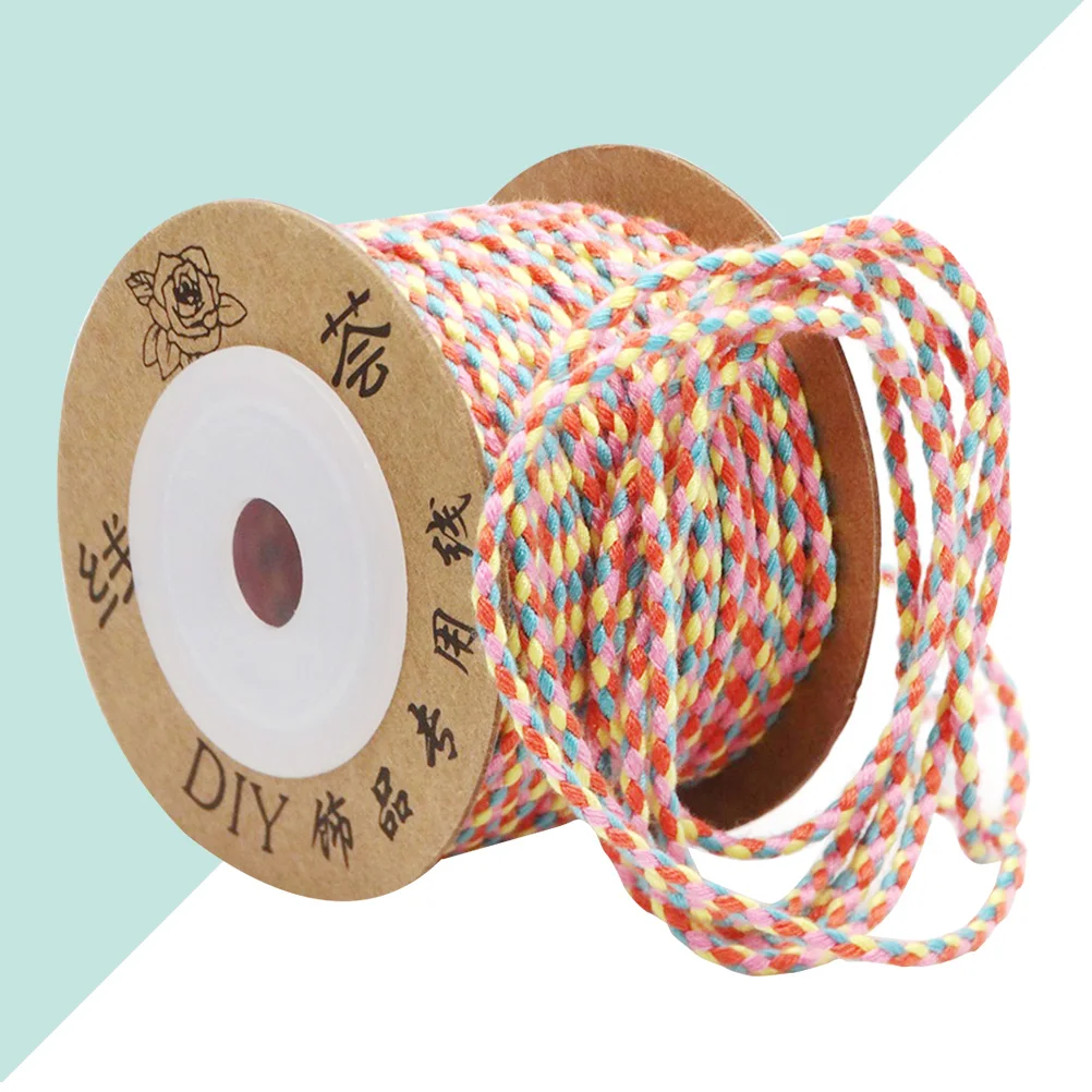 

Braided Bead Thread Hand-woven Rope DIY Necklace Hanging Jewelry Making Craft Supply for Bracelet Homemade Accessories
