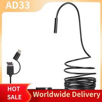 Top Deals USB Endoscope Type C Borescope For OTG Android Phone 7Mm Inspection Snake Camera