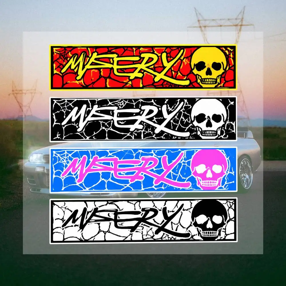Mis-sery 16cm Sticker Decals For Motorcycle Car Laptop Helmet Travel Accessories