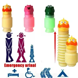 Urinoir portable d'urgence pour enfants, bouteille de pipi rétractable pour voyage en voiture en plein air, pot d'entraînement anti-fuite pour garçon et fille