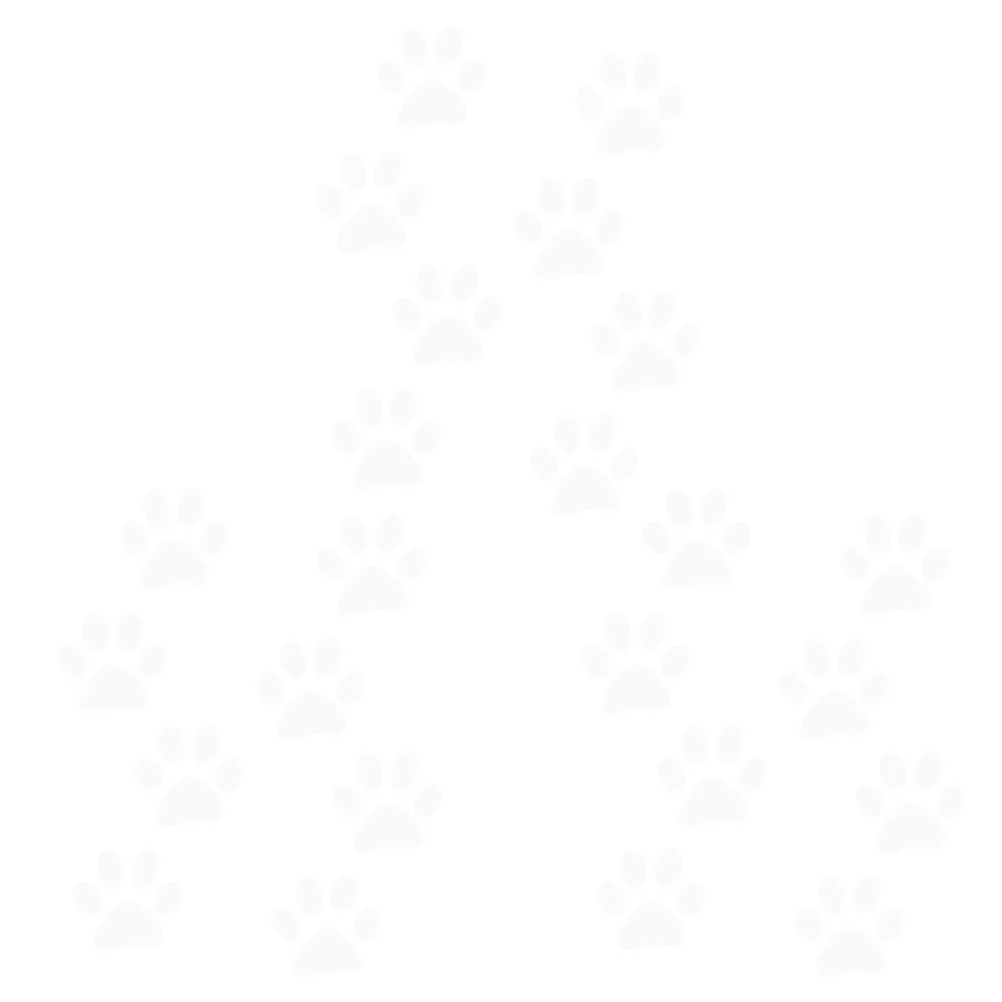 24Pcs Cat Footprint Car Sticker Easy to Apply Remove No Body Window Decorative Decal Cute Auto Decoration