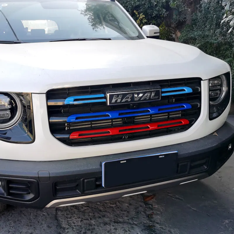 Naklejka na przedni grill Haval Big Dog – naklejka z siatki ABS, akcesoria do zewnętrznej wykończenia zderzaka i grilla