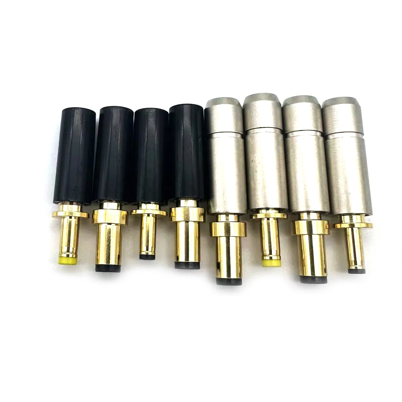 5pcs gold-plated 5.5x2.5mm/5.5x2.1mm/4.0x1.7mm/3.5x1.35mm DC power socket DIY soldering connector