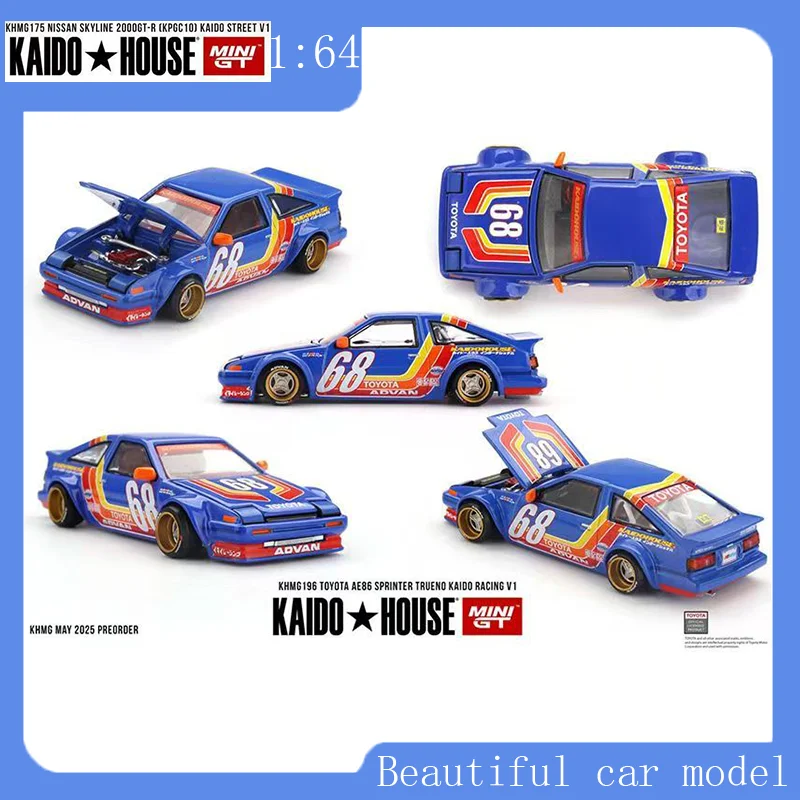 

Kaido House MINIGT 1:64 Toyota AE86 Blue Alloy Automotive Model