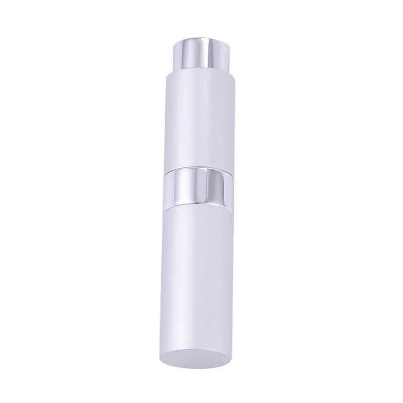 

B15C 5X 8 Ml Portable Travel Mini Bottle Refillable Empty Perfume Atomizer - Silver